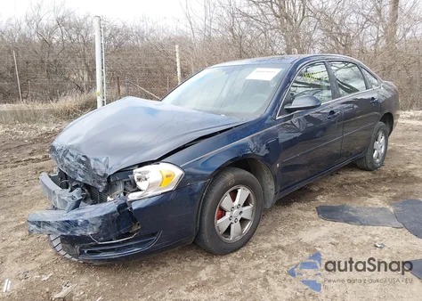 2008 Chevrolet Impala Lt from USA, damaged, VIN 2G1WT58K389219078